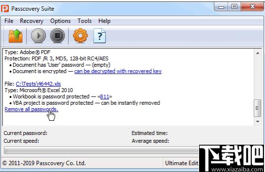 Accent PDF Password Recovery下载,解密软件,PDF解密,密码恢复